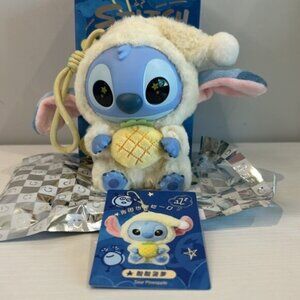 MINISO DISNEY STITCH Eat Before sleep Plush Keychain Collection blind box